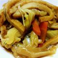 桃あずき's cooksnap of when they made 追いがつおつゆで超簡単キャベツさつま揚煮.