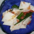 まちょんど's cooksnap of when they made カブとオクラの梅和え.