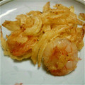 yuumariro's cooksnap of when they made 簡単！ エビと玉ねぎのかき揚げ.
