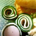 pipisis's cooksnap of when they made お弁当の飾りに～ハムと胡瓜のｸﾙｸﾙ.