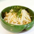 ななクレープ's cooksnap of when they made レンジで簡単もやしのナムル.