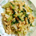 K怪獣ママ's cooksnap of when they made 青梗菜の卵とじ.