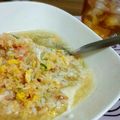 risapopon's cooksnap of when they made あんかけチャーハン(ふわふわ卵白).