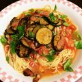 柚忍者's cooksnap of when they made 簡単美味しい★秘密の冷製パスタ.