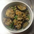 kyokoha's cooksnap of when they made こってり♪なすとオクラの肉味噌炒め.