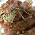Mieminya's cooksnap of when they made えのきのベーコン巻き.