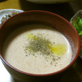 島猫。's cooksnap of when they made ＊濃厚とろとろトマトの冷製スープ＊.