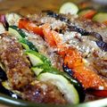☆ゆかっち's cooksnap of when they made ♬ズッキーニと豚ひき肉の重ね焼き♬.