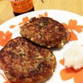 bugiugi's cooksnap of when they made さば煮缶豆腐バーグ.