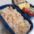 ひーゆーママ's cooksnap of when they made ☆鶏そぼろと梅のおにぎり☆.