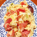 IzumI５'s cooksnap of when they made トマトと卵の中華炒め.