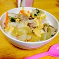 うさぎ1823's cooksnap of when they made 簡単・じゅんわりやさしい【昔々の親子丼】.