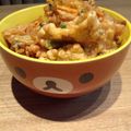 チョコレート夫人's cooksnap of when they made かき揚げ丼.