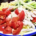 まいたらこ's cooksnap of when they made 豆乳で作る☆クリーミーごまだれ冷やし中華.