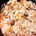 meeco's cooksnap of when they made 塩昆布で炊き込みご飯.