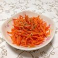 まくのうち's cooksnap of when they made 人参を炒めただけ。.