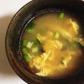 RYK1205's cooksnap of when they made はちく筍＊わかめのかきたま味噌汁♪.