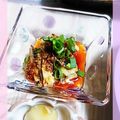 ＴＯＭＯＷＡＴ's cooksnap of when they made 食べるラー油でピリ辛★焼きナス.