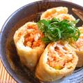 annnnn's cooksnap of when they made クルクル鮭フレーク巻き❤.