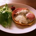 ちゃぁAlice's cooksnap of when they made しっとりフワフワ♪日曜日のパンケーキ.