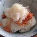 さくらxxo's cooksnap of when they made さっぱり♪鮭フレークおろし丼.