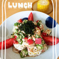 たいかこゆたママ's cooksnap of when they made すり鉢で作る☆ゴマとトマトのそうめん.