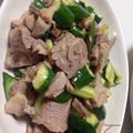 ルナＰボール's cooksnap of when they made 牛肉とセロリの炒め物.