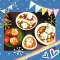 くじらっきーとなぉ's cooksnap of when they made 星に願いを☆七夕デコカレー☆.