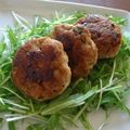 もんチッチッ's cooksnap of when they made おからと豚挽き肉のつくね.