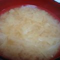 ♡ラメミュール♡'s cooksnap of when they made キャベツと生姜のポカポカお味噌汁.