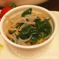 あかねこっこ's cooksnap of when they made 簡単♡もう一品!!もやしとわかめ和え♪.
