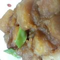 akixas's cooksnap of when they made 牛脂が決め手☆新じゃがの肉じゃが.