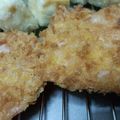akixas's cooksnap of when they made 男子が大好き簡単ハムカツ.