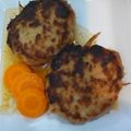 クックO8HAB5☆'s cooksnap of when they made 卯の花リメイクで照焼ハンバーグ☆.