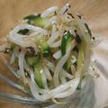 INAneBA's cooksnap of when they made ❀もやしときゅうり塩昆布ﾅﾑﾙ❀.
