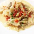 まゆむし's cooksnap of when they made シェフ直伝！タラのキノコクリームソース.