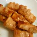 カオリンドル's cooksnap of when they made 焼肉のたれで♪高野豆腐の豚バラ巻き.