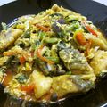 ハナレ's cooksnap of when they made プーパッポンカリー☆カニのカレー炒め.