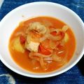 dober5's cooksnap of when they made ♪鶏むね肉とじゃがいものトマトクリーム煮.