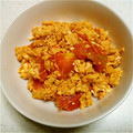 まゆぽんた。's cooksnap of when they made たまごとトマトの炒めもの～中華風～.