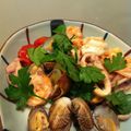 りちか's cooksnap of when they made 魚介と野菜　バター醤油炒め.