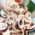 しゅんぽっち's cooksnap of when they made 簡単！！イカと豆腐のバターじょうゆ炒め.