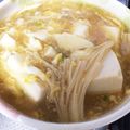 まなみ518's cooksnap of when they made 豆腐のエノキあん.