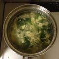 domopigo's cooksnap of when they made 簡単!ニラかに玉スープ.