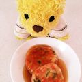 となりのぷぅちゃん's cooksnap of when they made 干しエビの蒸し豆腐.