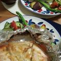 サト屋's cooksnap of when they made 簡単☆鮭と野菜のホイル焼き☆みそマヨ味.