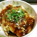 srtn's cooksnap of when they made とろ〜り餡のかに玉丼（天津飯）.