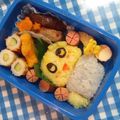 yuzuokaki's cooksnap of when they made キャラ弁☆ふなっしー♪.