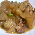 イミテ's cooksnap of when they made あっさり☆鶏＆大根の煮物.