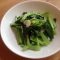 jimny332's cooksnap of when they made *簡単★シンプル♪小松菜のにんにく炒め*.